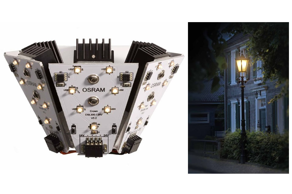 Osram led top street light
